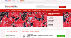 Desktop Screenshot of livefootballtickets.com
