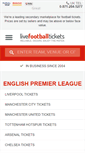 Mobile Screenshot of livefootballtickets.com
